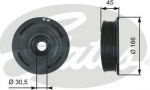 GATES Ременный шкив, коленчатый вал (TVD1054)