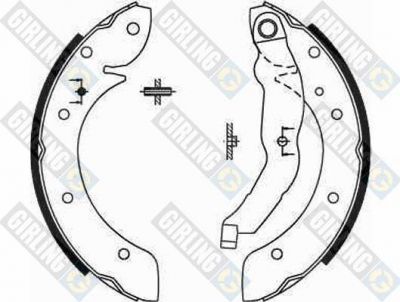 Girling 5185671 комплект тормозных колодок на RENAULT SCЙNIC I (JA0/1_)