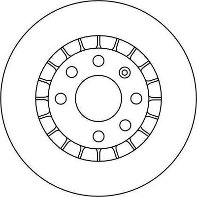 Girling 6016241 тормозной диск на OPEL CORSA B (73_, 78_, 79_)
