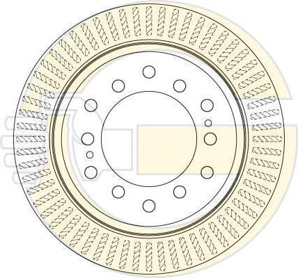Girling 6063422 тормозной диск на TOYOTA FJ CRUISER (GSJ1_)