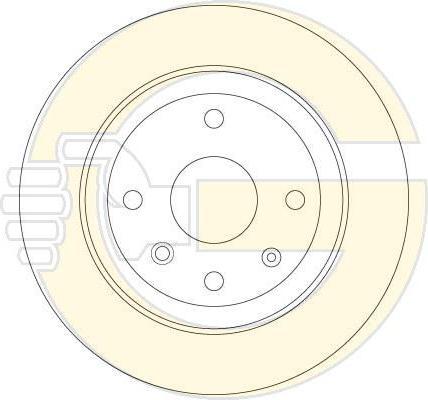 Girling 6063602 тормозной диск на CHEVROLET EPICA (KL1_)