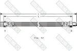 Girling 9001177 тормозной шланг на RENAULT LAGUNA I (B56_, 556_)