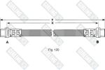 GIRLING Шланг A8, A8 quattro, S8 quattro 06.94-02 4D0611707D (PHA295, 9001295)