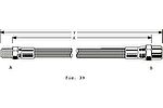 Girling 9002126 Шланг тормозной E30/E36/E34/E32 225mm зад.