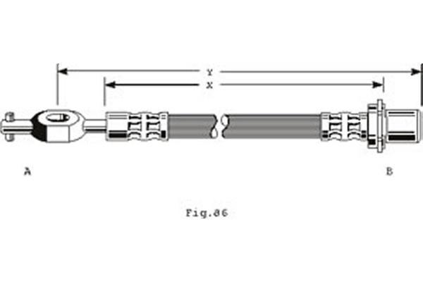 Girling 9004181 тормозной шланг на TOYOTA COROLLA FX Compact (E8B)