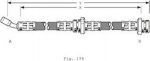 Girling 9004205 тормозной шланг на NISSAN 100 NX (B13)
