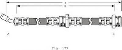 Girling 9004205 тормозной шланг на NISSAN 100 NX (B13)