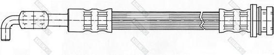 Girling 9004424 тормозной шланг на OPEL FRONTERA B (6B_)