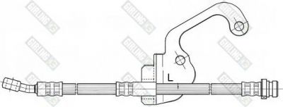 Girling 9004506 тормозной шланг на HYUNDAI TERRACAN (HP)