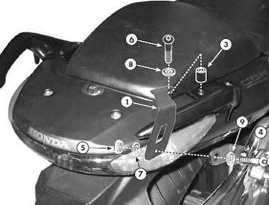 GIVI PLX174KIT Комплект крепежей для PLX174