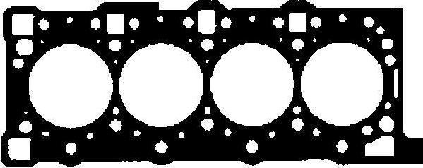 GLASER Прокладка ГБЦ: Peugeot Boxer/Citroen Jamper 2.5D -02 1,6mm (H50390-00)