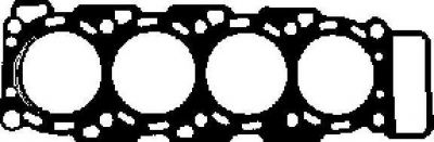 Glaser H80472-00 прокладка, головка цилиндра на VW LT 28-46 II фургон (2DA, 2DD, 2DH)