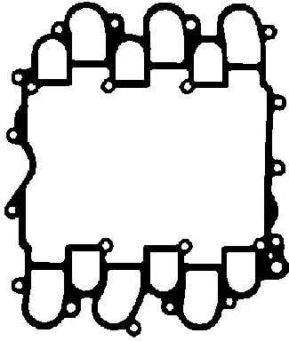 Glaser X57662-01 прокладка, корпус впускного коллектора на AUDI 100 (4A, C4)