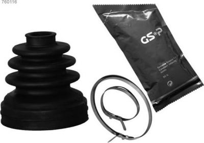 GSP 760116 комплект пылника, приводной вал на TOYOTA YARIS VERSO (_NLP2_, _NCP2_)