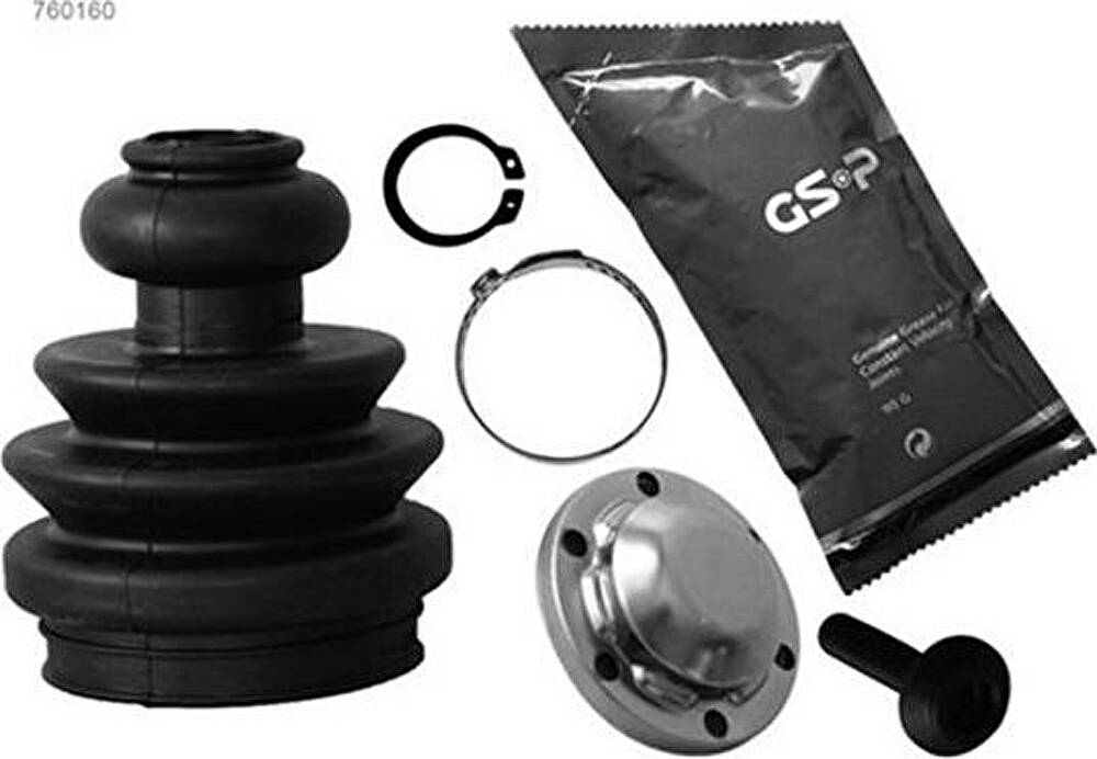 GSP 760160 комплект пылника, приводной вал на VW GOLF IV (1J1)