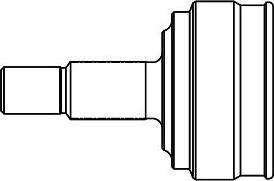 GSP 816006 ШРУС JEEP GRAND CHEROKEE 2.5-5.2 91-99 нар.