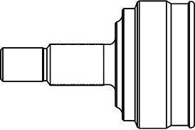 GSP 899205 ШРУС OPEL KADETT/VECTRA 1.6>2.0 81>91 нар. (75302)