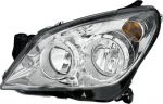 HELLA Фара основная лев.(хром. галоген) OPEL Astra H 1,3-2,0L 02/07-> 1216659/93190069 (1216659, 1EG270370-611)