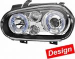 Hella 1EL 009 300-021 основная фара на VW GOLF IV (1J1)