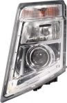 HELLA Фара основная левая Folvo FH/FM 2005-> (галоген с LED полосой) для авто с пневмоподвеской (1EL010478-091)