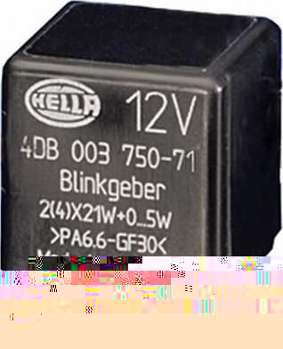 Hella 4DB 003 750-711 прерыватель указателей поворота на TOYOTA COROLLA Liftback (_E8_)