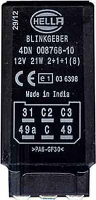 Hella 4DN 008 768-101 прерыватель указателей поворота на INTERNATIONAL HARV. 856