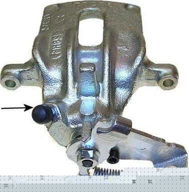 Hella 8AC 355 381-341 тормозной суппорт на ALFA ROMEO 146 (930)
