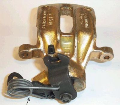Hella 8AC 355 383-381 тормозной суппорт на AUDI A4 Avant (8D5, B5)