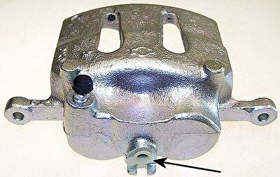 Hella 8AC 355 385-461 тормозной суппорт на NISSAN PICK UP III (D22)
