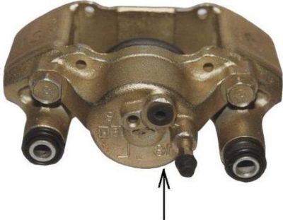 Hella 8AC 355 389-581 тормозной суппорт на MAZDA 323 C IV (BG)