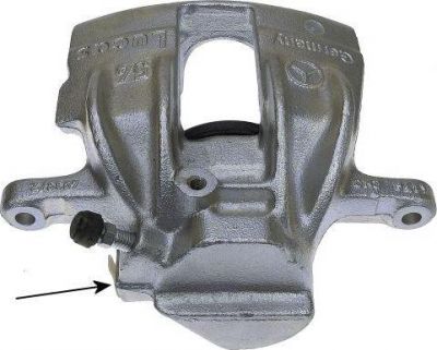 Hella 8AC 355 390-591 тормозной суппорт на MERCEDES-BENZ C-CLASS (W202)