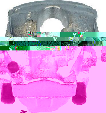 Hella 8AC 355 391-371 тормозной суппорт на MERCEDES-BENZ CLK (C208)