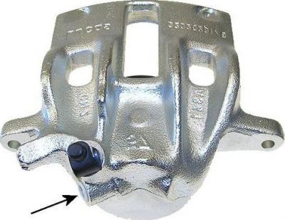 Hella 8AC 355 391-611 тормозной суппорт на PEUGEOT 406 Break (8E/F)