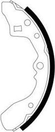Hella 8DB 355 000-841 комплект тормозных колодок на MAZDA 323 III (BF)