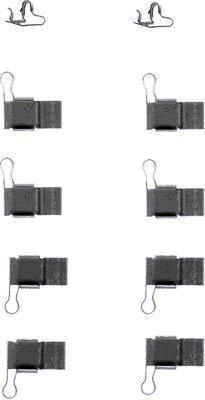 Hella 8DZ 355 202-541 комплектующие, колодки дискового тормоза на TOYOTA HIACE III фургон (YH7_, LH6_, LH7_, LH5_, YH5_, YH6_)