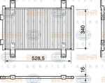 Hella 8FC 351 303-581 конденсатор, кондиционер на FIAT DUCATO автобус (244, Z_)