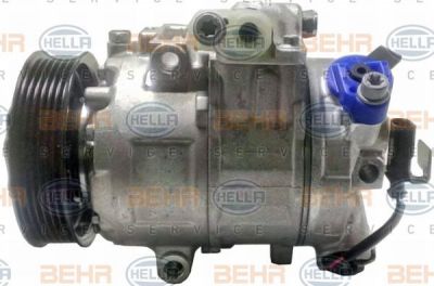 Hella 8FK 351 110-471 компрессор, кондиционер на SKODA ROOMSTER Praktik (5J)