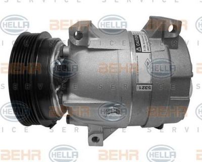 Hella 8FK 351 134-431 компрессор, кондиционер на RENAULT LAGUNA II (BG0/1_)