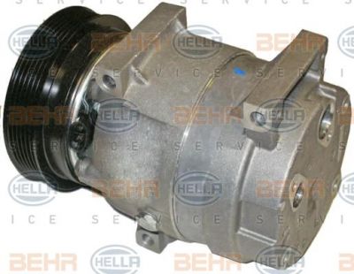 Hella 8FK 351 135-381 компрессор, кондиционер на RENAULT LAGUNA II (BG0/1_)