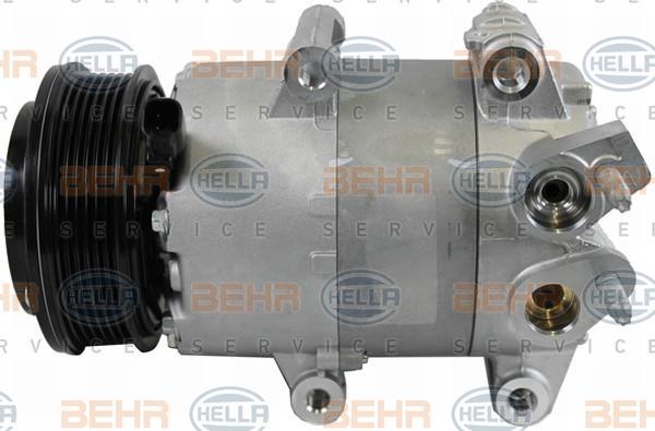 Hella 8FK 351 272-181 компрессор, кондиционер на FORD B-MAX (JK)
