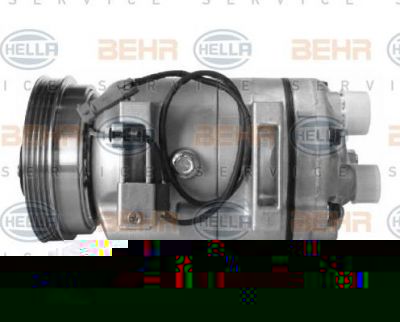HELLA Компрессор кондиционера(vin ->4B-1-068908) AUDI A6 97-05 (8D0 260 805 MX, 8FK351127-671)