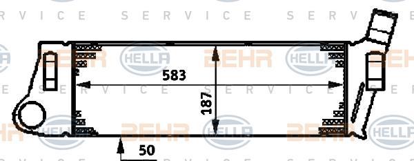 HELLA Интеркулер 8ML376719-031 (8ML376719-031)