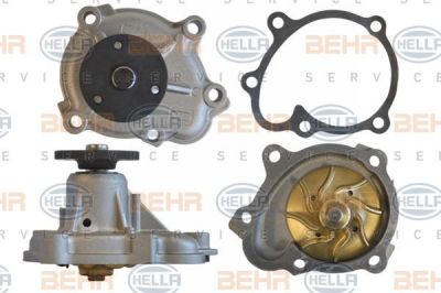 Hella 8MP 376 807-601 водяной насос на OPEL CORSA C фургон (F08, W5L)