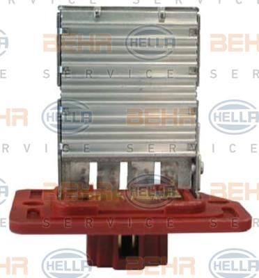 HELLA Резистор мотора отопителя KIA SORENTO 2.4/3.5/2.5 CRDI (9ML351321-361)