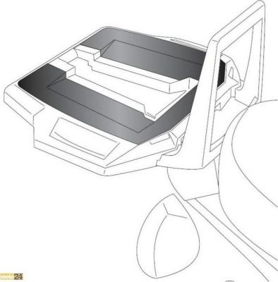 HEPCO BECKER Дуги защитные ( крепёж заднего кофра) SFV 650 Gladius (6503521.0101)