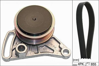 Hepu 20-1898 поликлиновой ременный комплект на SKODA SUPERB (3U4)