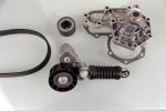 Hepu PK00544 водяной насос + комплект ручейковых ремней на RENAULT CLIO II (BB0/1/2_, CB0/1/2_)