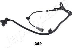 JapanParts ABS-209 датчик, частота вращения колеса на TOYOTA PRIUS седан (NHW11_)
