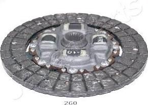 JapanParts DF-260 диск сцепления на TOYOTA YARIS VERSO (_NLP2_, _NCP2_)