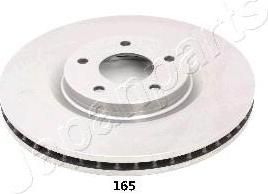 JapanParts DI-165 тормозной диск на NISSAN QASHQAI / QASHQAI +2 (J10, JJ10)